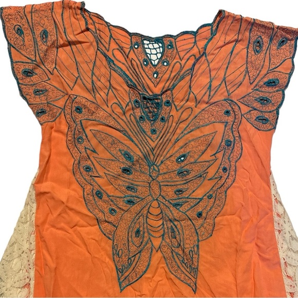 Jen’s Little Pirates Little Lacey Butterfly Tunic Size XL (12) - Picture 3 of 8